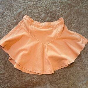 Aerie Coral Flared Skirt